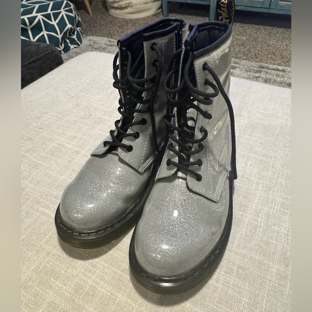 Dr. Martens 1460 Glitter Y Boots Size 38/7.5